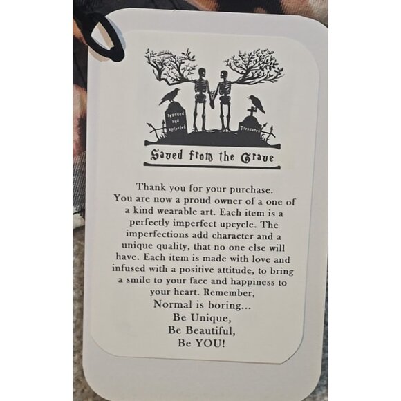 OOAK Upcycle Distressed Flannel Shacket Jason Friday the 13th Horror Boyfriend L - Picture 4 of 12